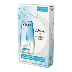 Kit Dove Hidratacao Intensa Shampoo 400Ml+Condicionador 200Ml