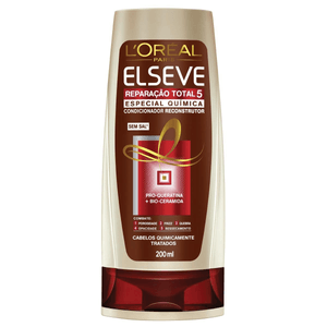 Condicionador Elseve Reparacao Total 5 Quimica 200Ml
