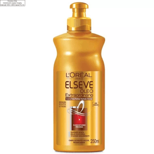 Creme Para Pentear Elseve Oleo Extraordinario Nutricao 250Ml