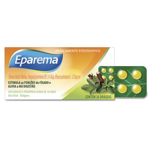 Eparema 125mg Com 20 comprimidos