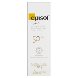 Protetor Solar Episol Infantil Loçao Fps50 120G