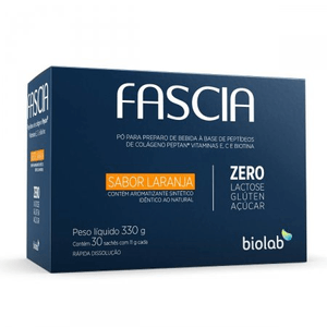Fascia Peptideos De Colageno Sabor Laranja 30 SachEs De 11G