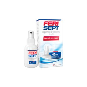 Ferisept 10Mg/Ml Spray Antisseptico Para Curativos 45Ml