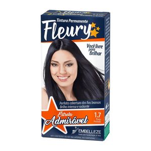 Tintura Fleury Preto Azulado 1.7