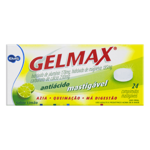 Gelmax Com 24 Comprimidos