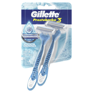 Aparelho De Barbear Gillette Prestobarba 3 Ice Masculino Com 2 Unidades