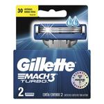 carga-gillette-mach3-turbo-com-2-unidades