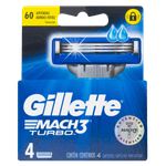 carga-gillette-mach3-turbo-com-4-unidades