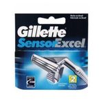 carga-gillette-sensor-excel-com-2-unidades