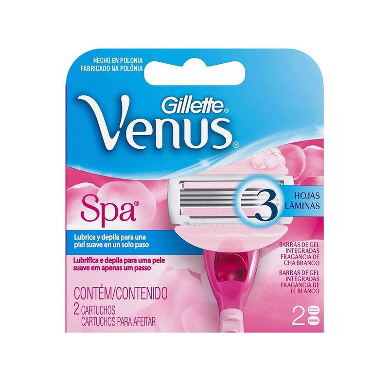 carga-para-aparelho-gillette-venus-spa-com-2-unidades