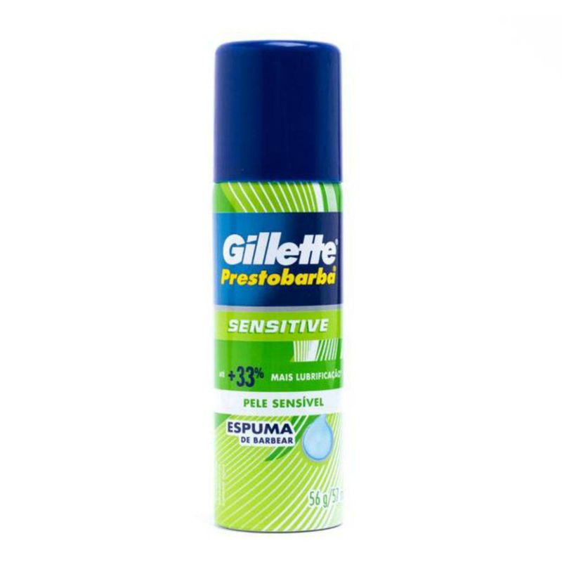 espuma-de-barbear-gillette-prestobarba-sensitive-56g