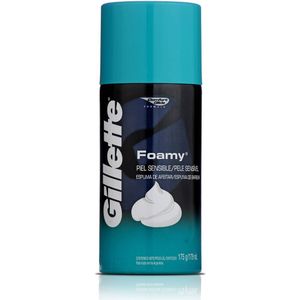 Espuma De Barbear Gillette Foamy Sensitive 179Ml