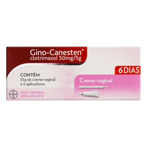Gino-Canesten 6 Dias Creme Ginecolgico 35G+6 Aplicadores