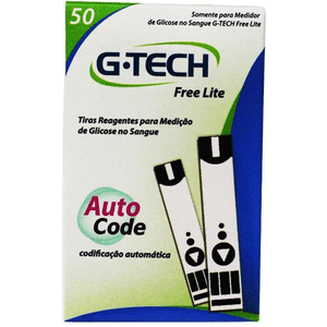 G-Tech Lite Auto Code Com 50 Tiras Reagentes