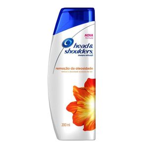 Shampoo Head & Shoulders Remoçao Da Oleosidade 200Ml