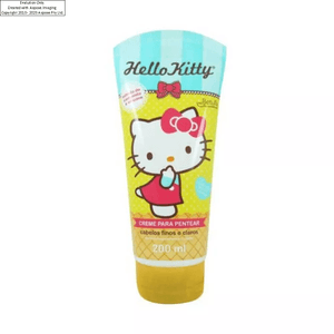 Creme Para Pentear Hello Kitty Cabelos Finos E Claros 200ml