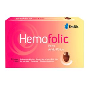 HEMOFOLIC COM 30 COMPRIMIDOS
