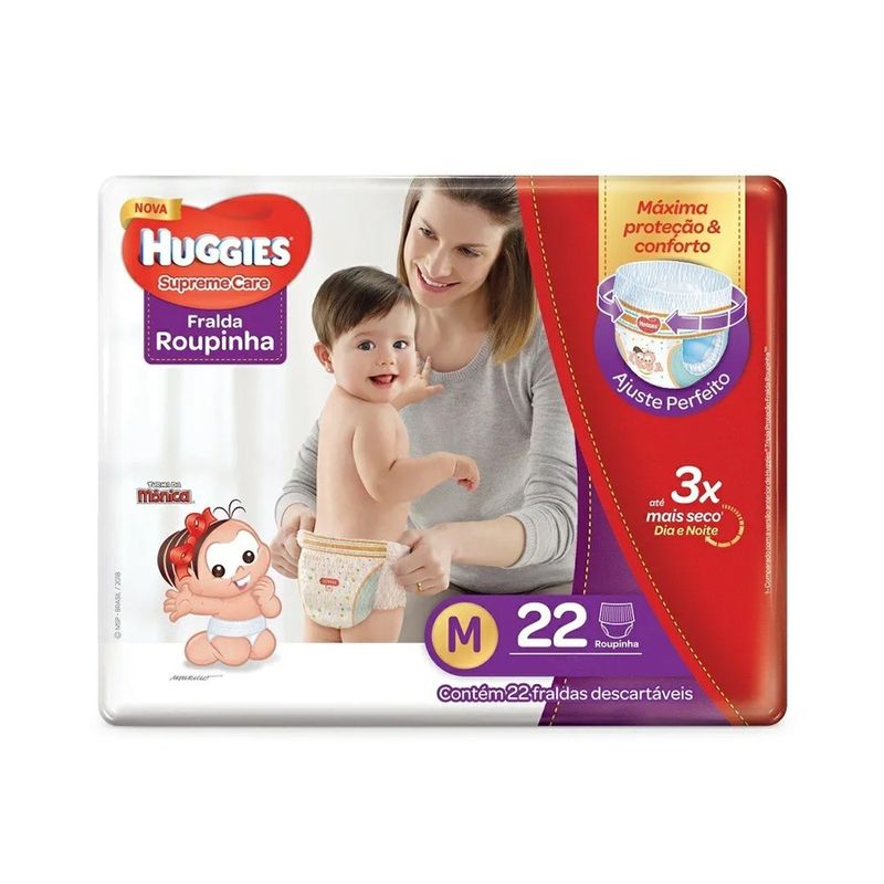 fralda-roupinha-huggies-supreme-care-m-com-22-unidades