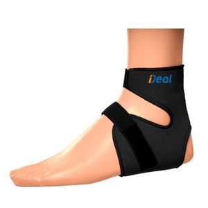 Tornozeleira Ideal Flex Preto Tamanho Único