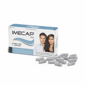 Imecap Hair Cabelos E Unhas Com 30 comprimidos