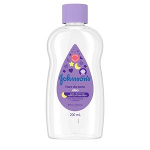 oleo Corporal Johnson'S Baby Hora Do Sono 200Ml