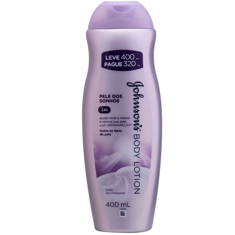 locao-hidratante-johnsons-softlotion-pele-dos-sonhos-400ml