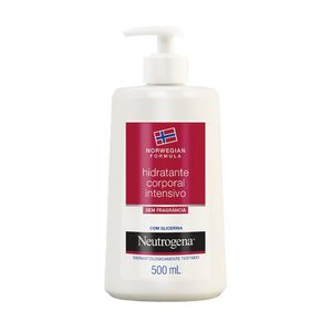 Hidratante Corporal Intensivo Neutrogena Com Glicerina Sem FragrAncia 400Ml