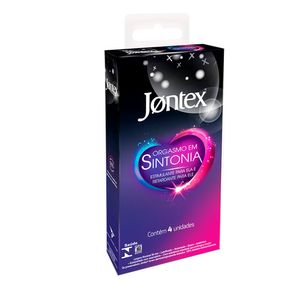 Preservativo Jontex Orgasmo Em Sintonia com 4 Unidades