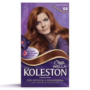TINTURA KOLESTON VERMELHOS PODEROSOS ACAJU ACOBREADO 64