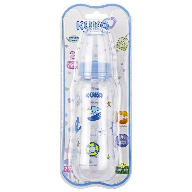 mamadeira-kuka-natural-color-ortodontica-azul-n2-250ml-r1556