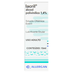 Lacril 1,4% Soluçao Oftalmica 15Ml