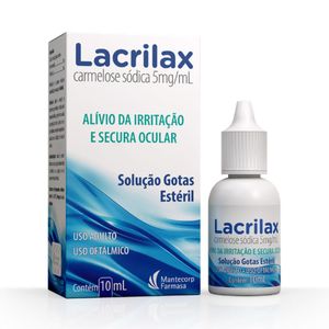 Lacrilax Soluçao Oftalmica Colirio 5Mg/Ml 10ml