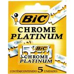 lamina-de-barbear-bic-crhome-platinum-com-5-unidades