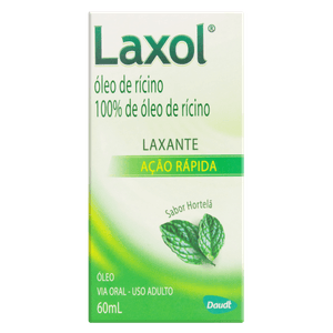 Laxol Laxante Soluçao Oral Sabor Hortela 60ml