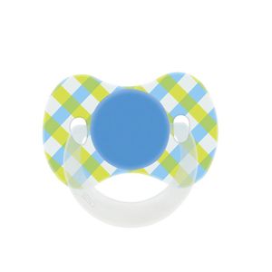 Chupeta Lillo Funny OrtodOntica Xadrez Azul N.2
