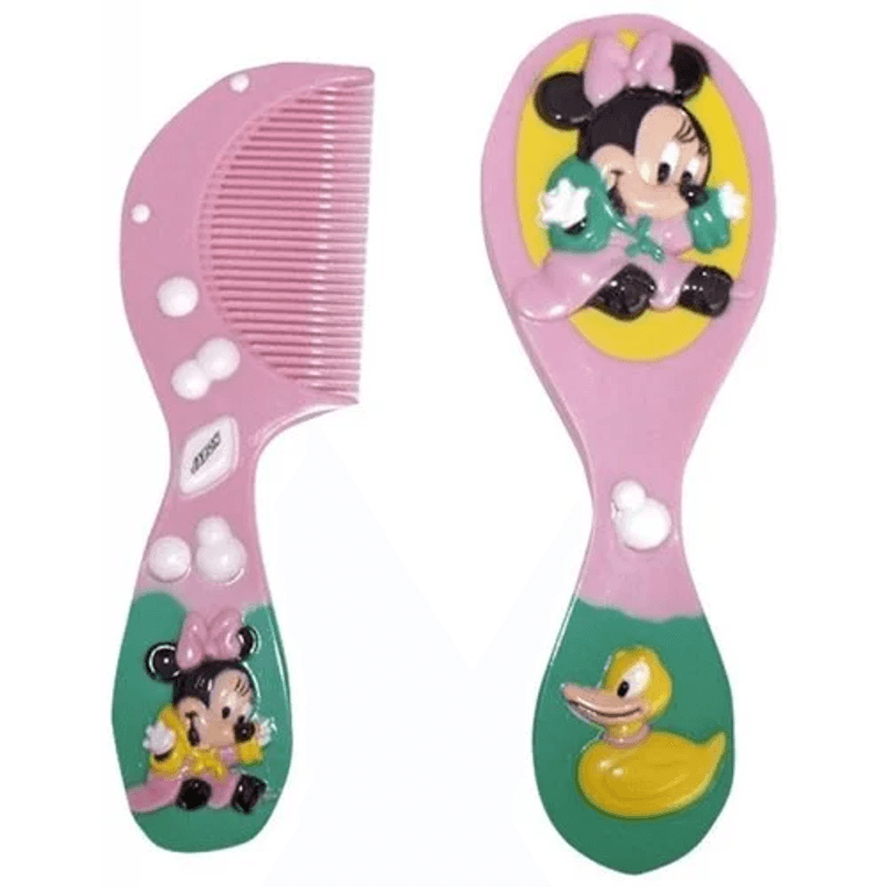 kit-lillo-escova-e-pente-3d-rosa-r082830