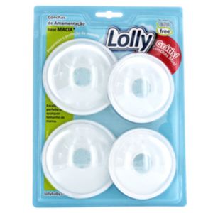 Concha Para Amamentacao Lolly Macia Com 2 Unidades