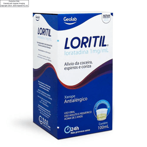 Loritil 1Mg/Ml Xarope 100Ml