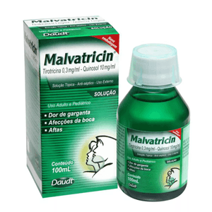 Malvatricin Antisseptico Bucal Solucao 100Ml