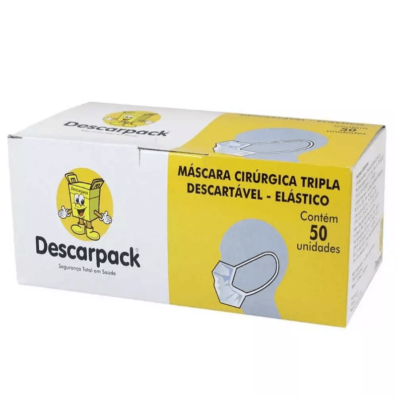 mascara-descartavel-descarpack-com-50-unidades