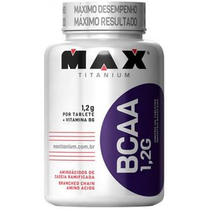 Max Titanium Bcaa 1200Mg Com 120 Unidades