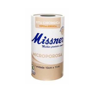 Fita Microporosa Missner Bege 10Cmx10ml