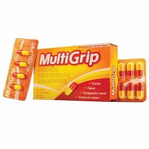 Multigrip Com 20 Comprimidos