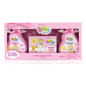 Kit Hora Do Banho Baby Muriel Menina