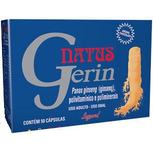 Natus Gerin Com 50 Comprimidos