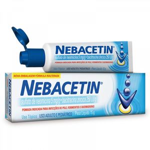 Nebacetin Pomada Dermatologica 15G