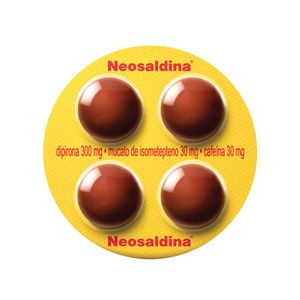 Neosaldina Com 4 comprimidos