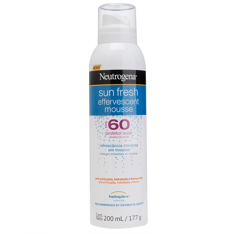 protetor-solar-neutrogena-sun-fresh-mousse-efervescente-fps60-200ml