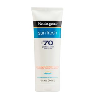Protetor Solar Neutrogena Sun Fresh Loçao Fps70 200Ml