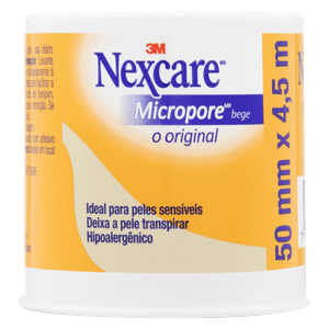 Esparadrapo Nexcare Micropore Bege 50Mmx4,5M